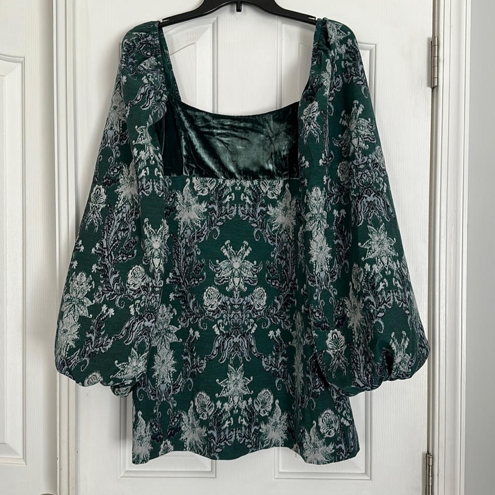 Free People Lauren Velvet Mini Dress
